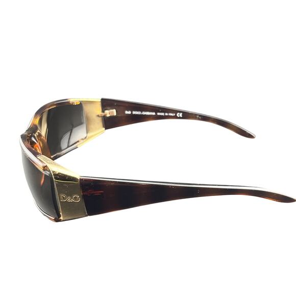 D&G 2199 115 sunglasses Tortoise Color Italy H5159 - Picture 4 of 10